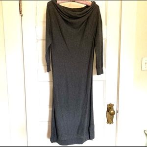 Banana Republic Gray Knit Dress